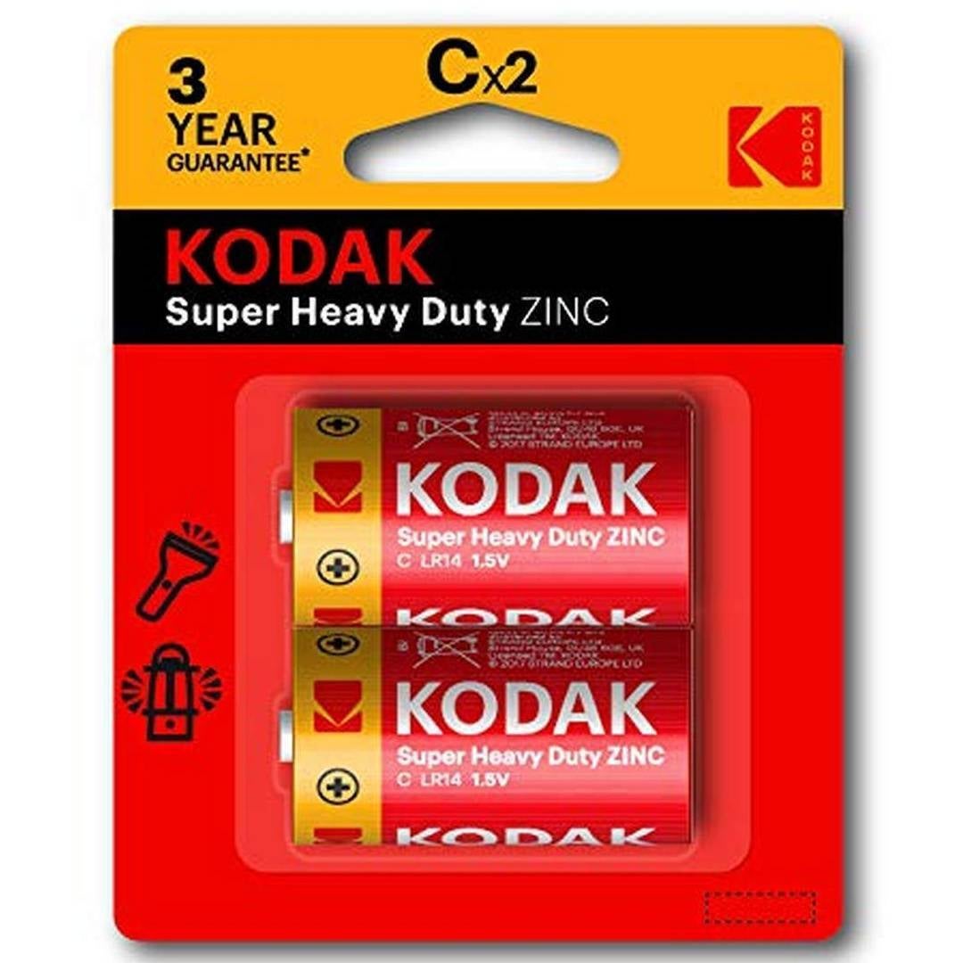 Kodak Extra Heavy Duty C Batteries 2
