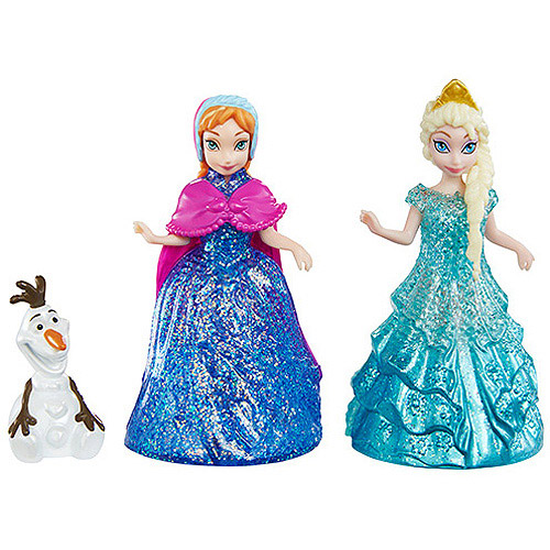Disney Frozen Glitter Glider Anna, Elsa And Olaf