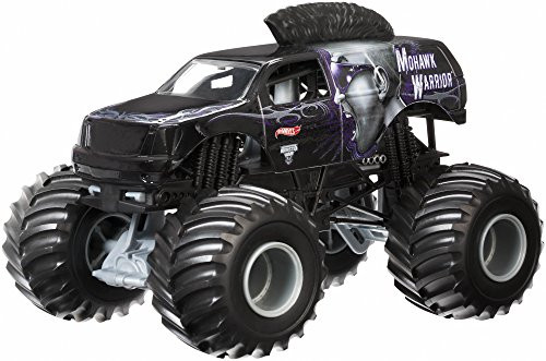 Generic Hot Wheels Monster Jam 1:24 Mohawk Warrior Fundido A Troquel Vehículos