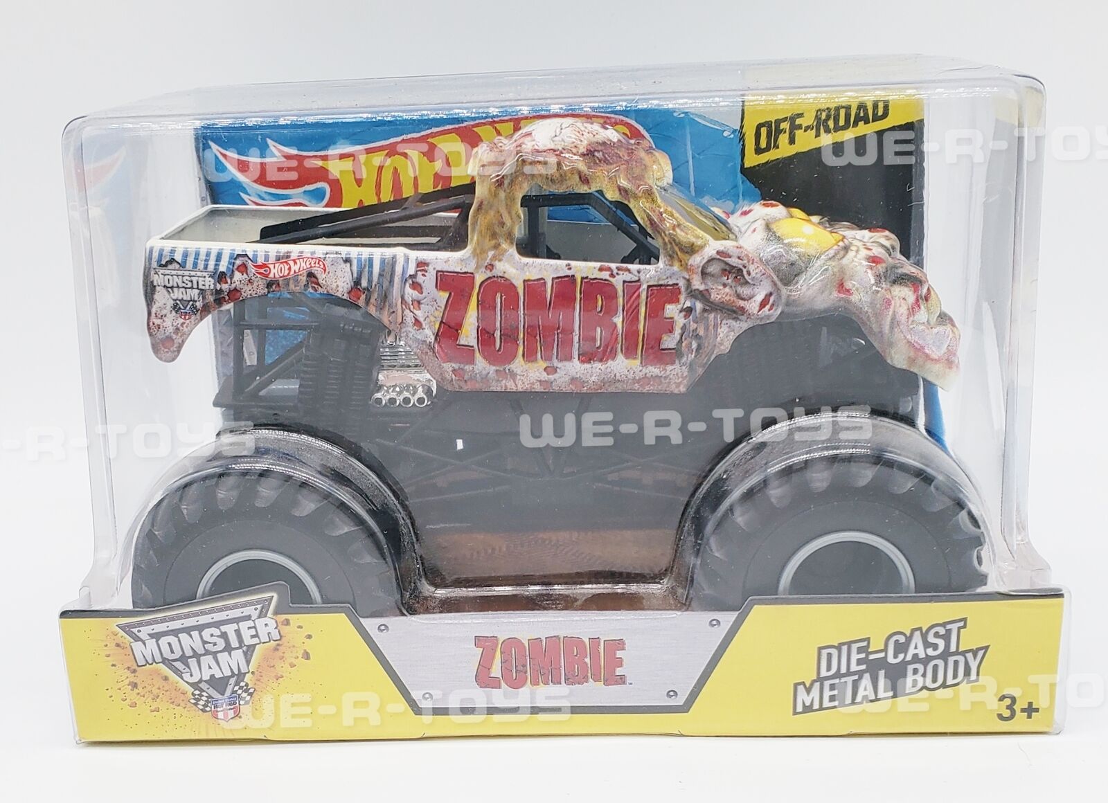 Generic Hot Wheels Monster Jam 1:24 Zombi Fundido A Troquel Vehículos