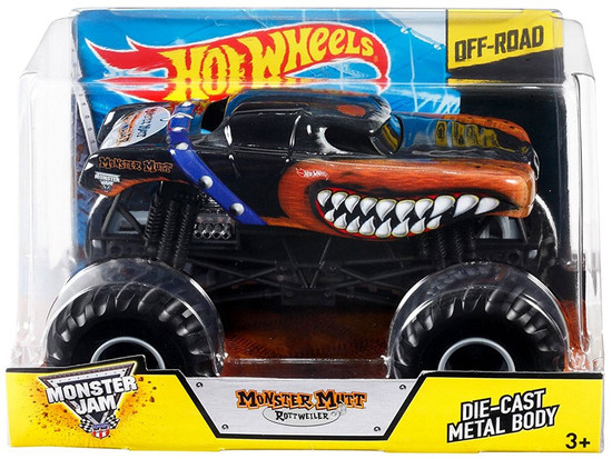 Hot Wheels Monster Jam Monster Mutt Die-Cast Vehicle, 1:24 Scale