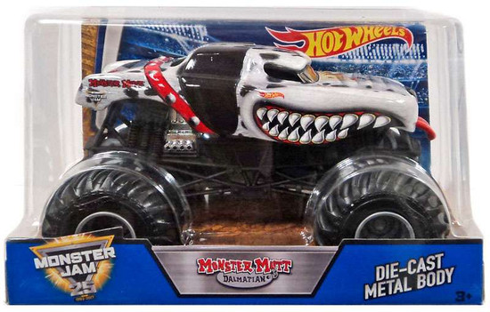 Hot Wheels Monster Jam Monster Mutt Dalmatian Diecast Car