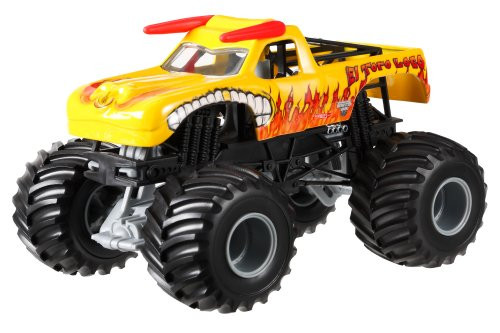 Generic Hot Wheels Monster Jam 1:24 El Toro Loco Fundido A Troquel Vehículos