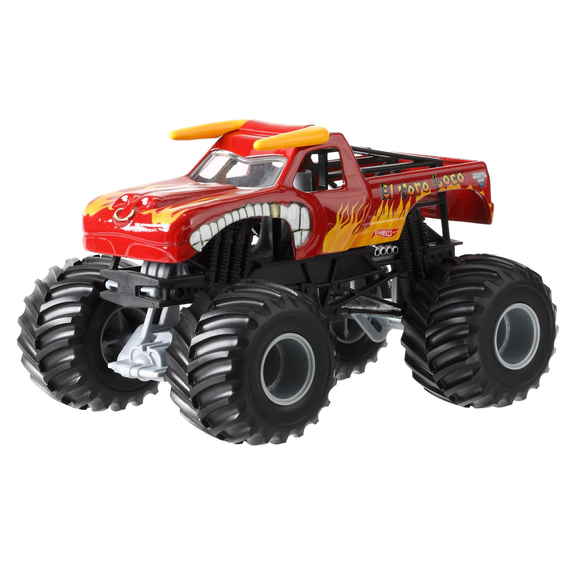 Hot Wheels Monster Jam 1:24 El Toro Loco Fundido A Troquel Vehículos