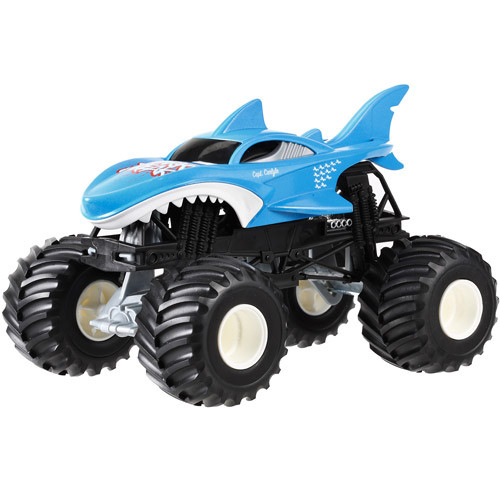 Generic Hot Wheels Monster Jam 1:24 Tiburón Fundido A Troquel Vehículos