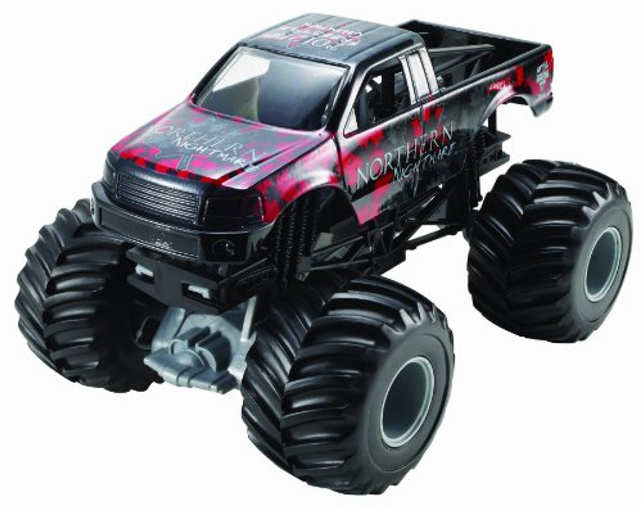 Hot Wheels Monster Jam Northern Nightmare Die-Cast Vehicle, 1:24 Scale