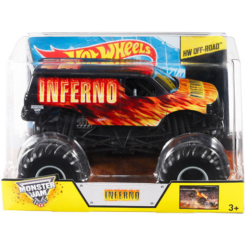 Generic Hot Wheels Monster Jam 1:24 Infierno Fundido A Troquel Vehículos