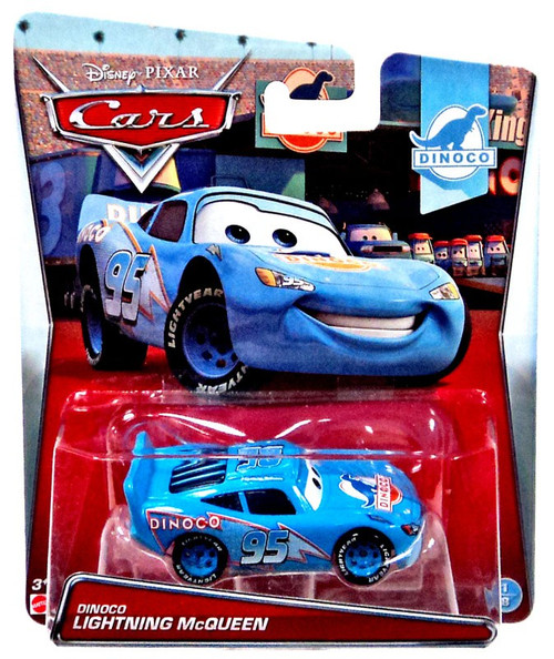 Disney / Pixar Cars Dinoco Lightning McQueen Diecast Car #1/8