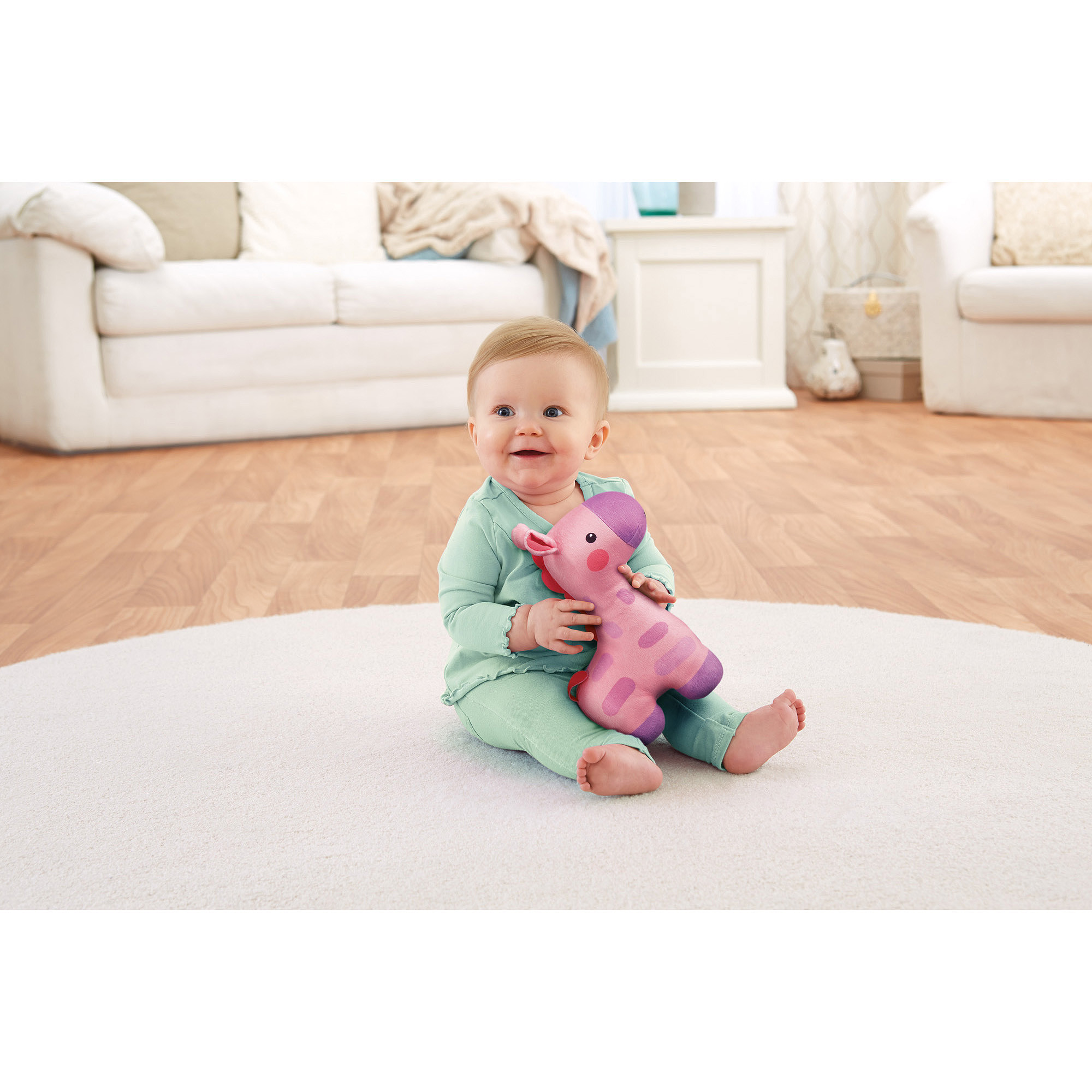 Fisher-Price Soothe & Glow Giraffe - Pink