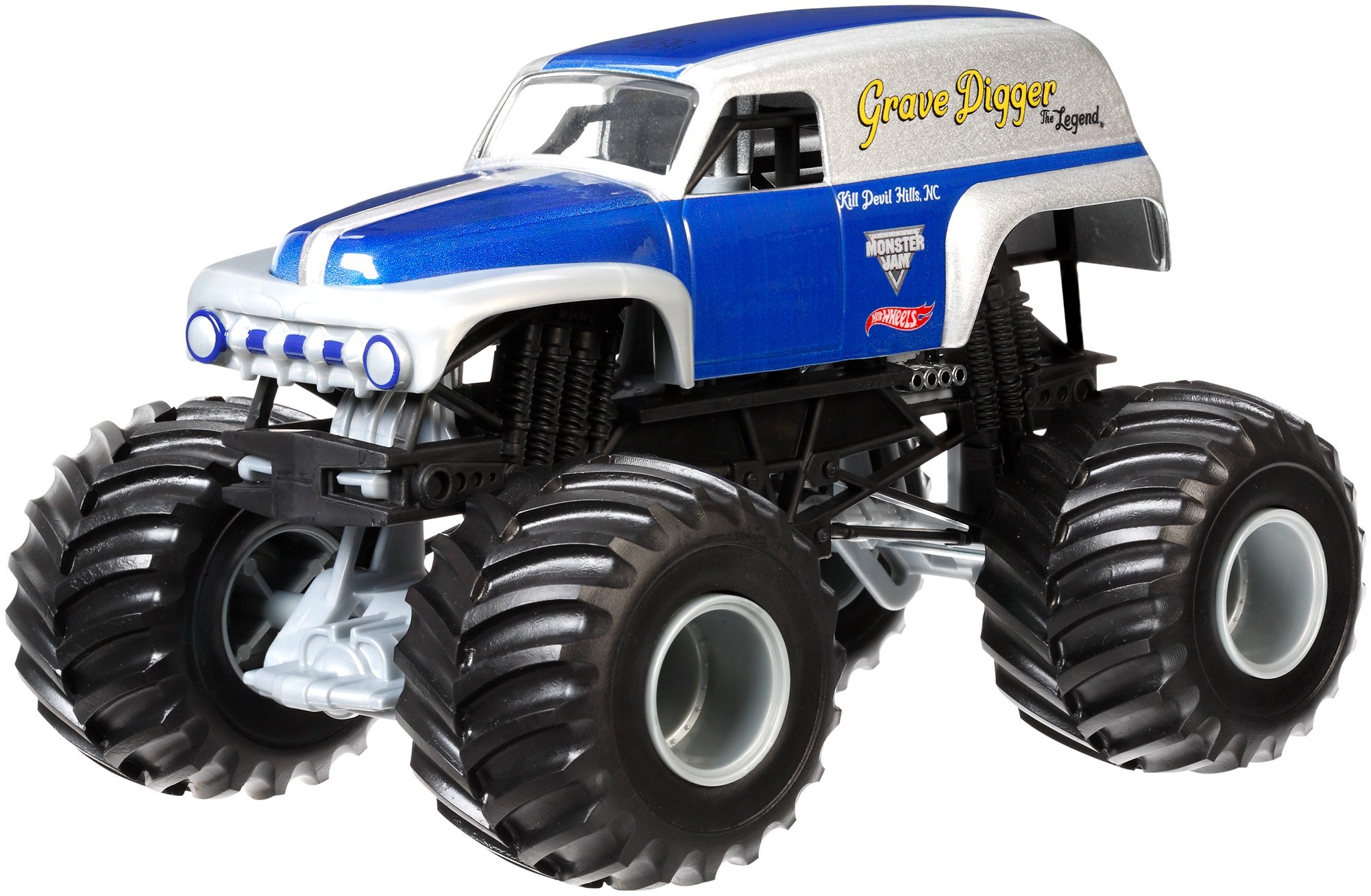 Hot Wheels Monster Jam 1:24 Scale Grave Digger The Legend Vehicle