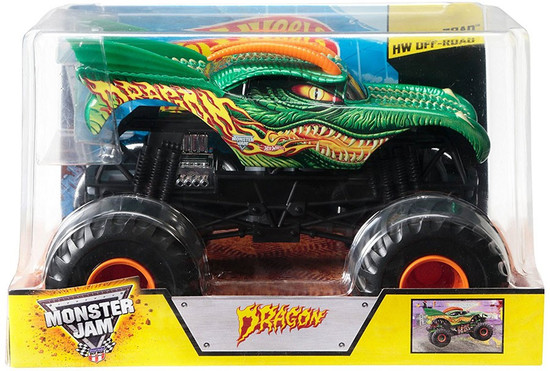 Hot Wheels Monster Jam Dragon Die-Cast Car