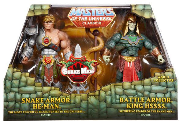 Mattel Snake He-Man & Battle Armor King Hsss Action Figure