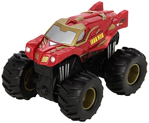 Hot Wheels Monster Jam Rev Tredz Iron Man Vehicle