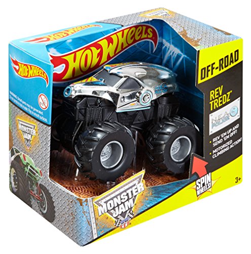Hot Wheels Monster Jam Rev Tredz N.e.a. Police Vehicle