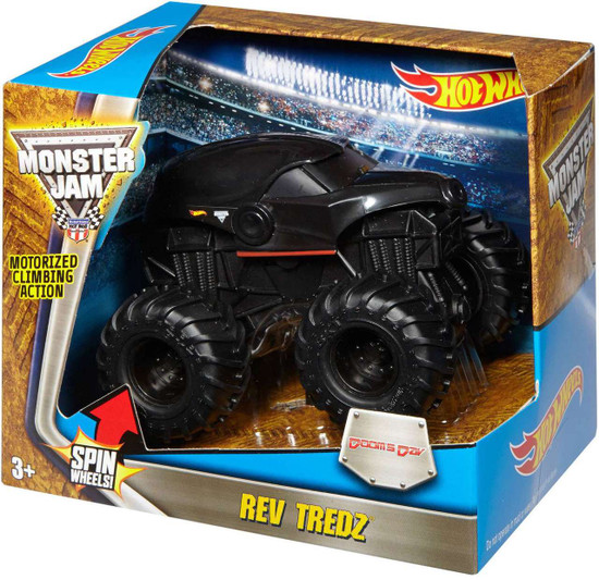 Hot Wheels Monster Jam 25 Rev Tredz Doom's Day Vehicle