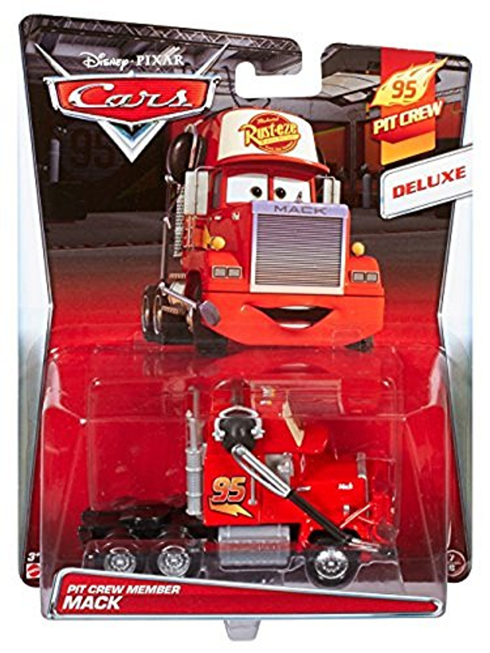 Disney Pixar Cars Deluxe Oversized Die-Cast Vehicle, Mack
