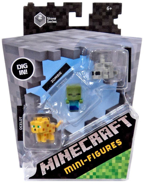 Minecraft Mini Figure 3-Pack G -Series 2