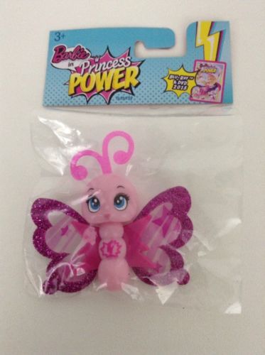 Mattel Princess Power Barbie Doll 3" Magical Pet Frog With Cape