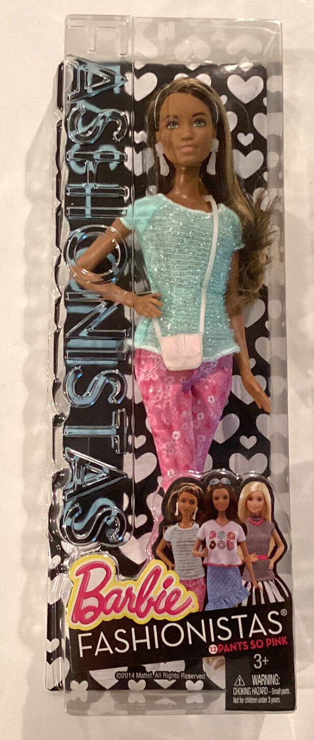 Barbie 2014 Fashionistas Pants So Pink Item Model Number CLN65