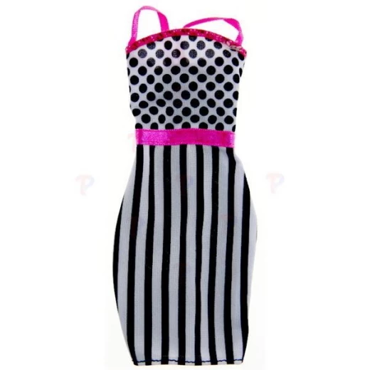 باربي Abitino Nero E Bianco Barbie