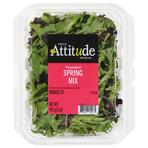 Fresh Attitude Spring Mix, Prewashed 5 Oz