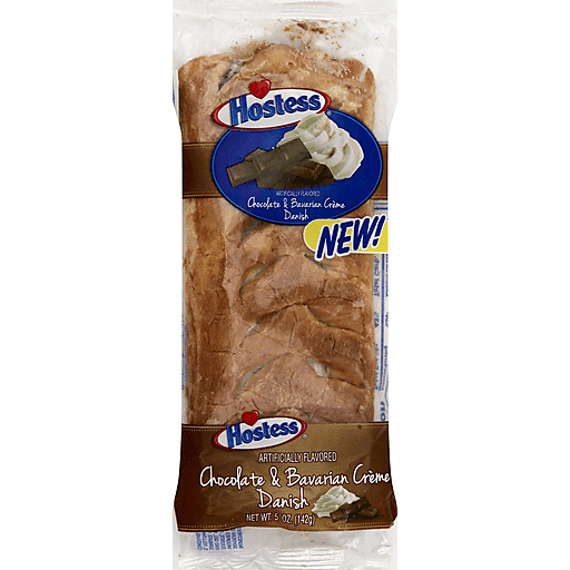 Hostess Danish Choc/Bvrn Crm 5 Oz