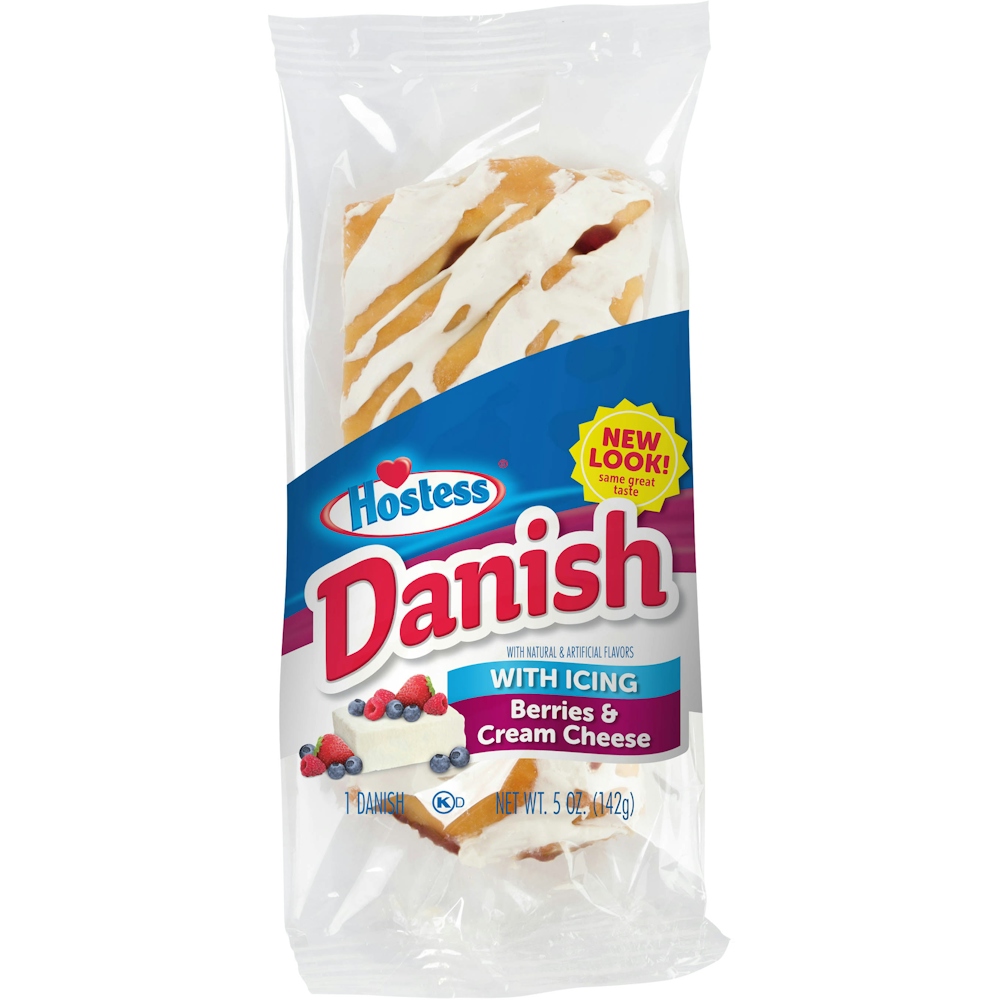 Hostess Danish, Berries & Cream Cheese 5 Oz