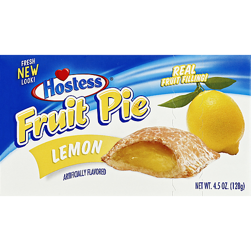 Hostess Fruit Pie, Lemon 4.5 Oz