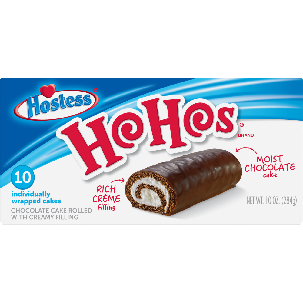 Hostess HoHos Chocolate Cakes Rolled With Creamy Filling