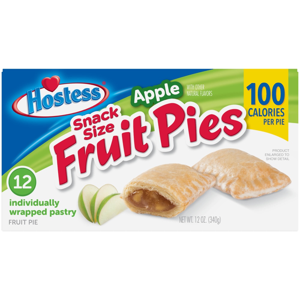 Hostess Snack Size Fruit Apple Pies 12 Oz