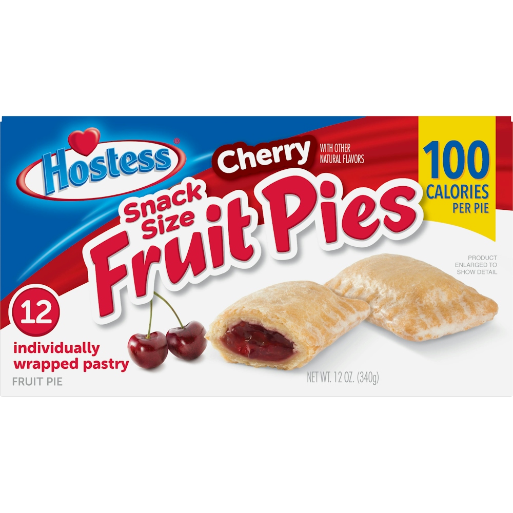 Hostess Snack Size Apple Mini Fruit Pies 12 Oz