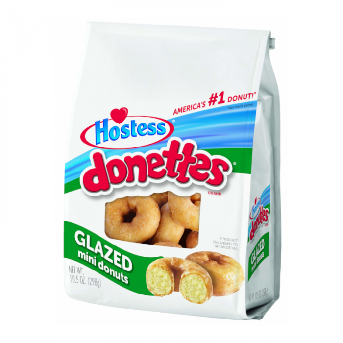 Hostess Glazed Donettes Bag, Mini Donuts, 10.5 Oz