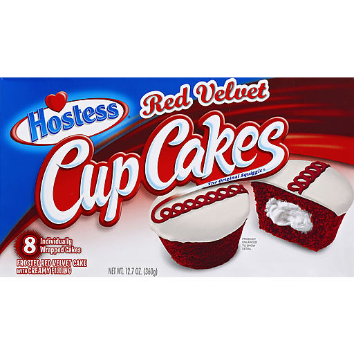 Hostess Limited Edition Red Velvet Cup Cakes 12.7 Oz. Box