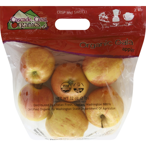 Chelan Fresh Apples, Organic, Gala