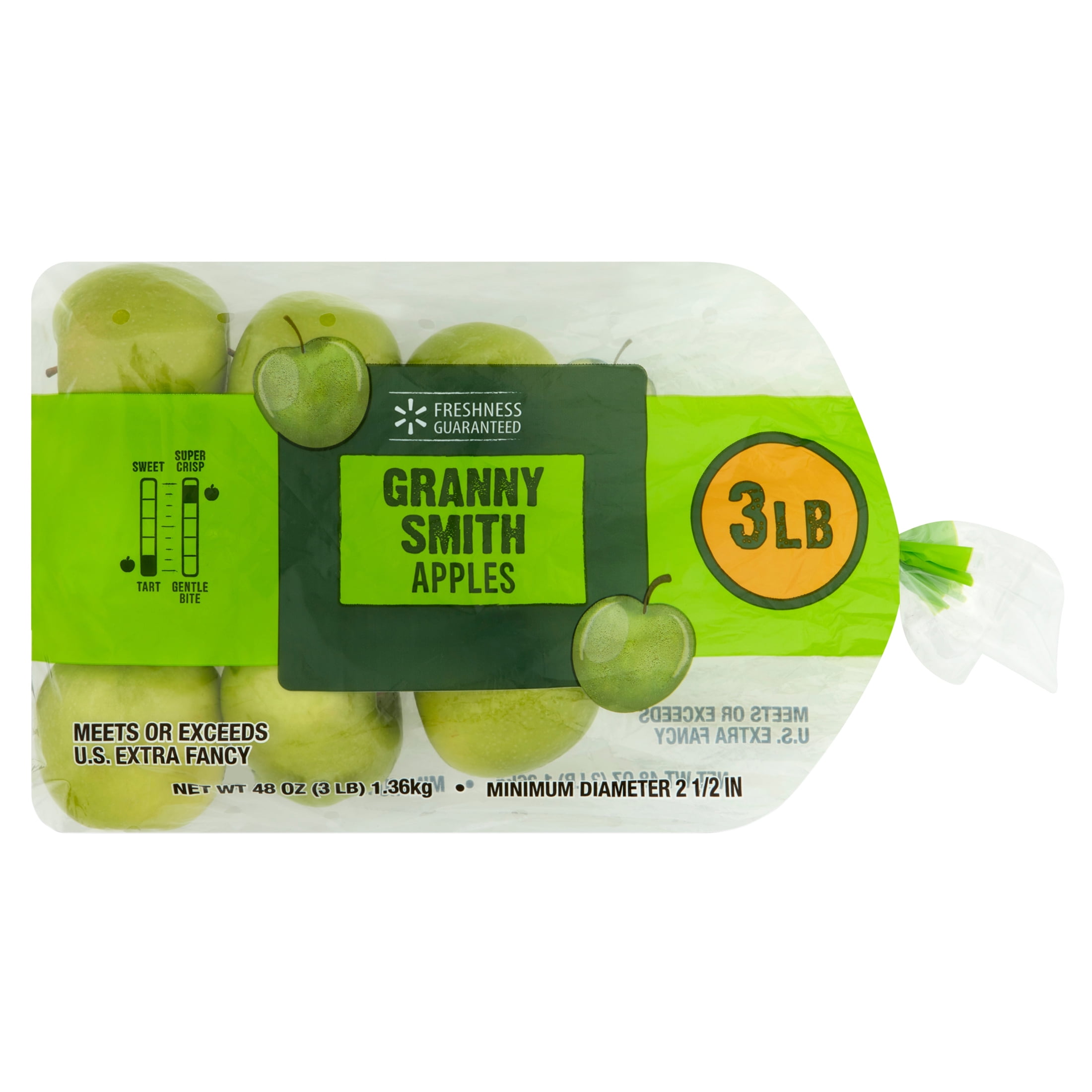 Chelan Fresh Granny Smith Apples, 3lb Bag