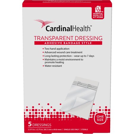 Cardinal Health Adhesive Bandage Style Transparent Dressing