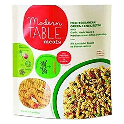 Modern Table Meals Green Lentil Rotini, Mediterranean