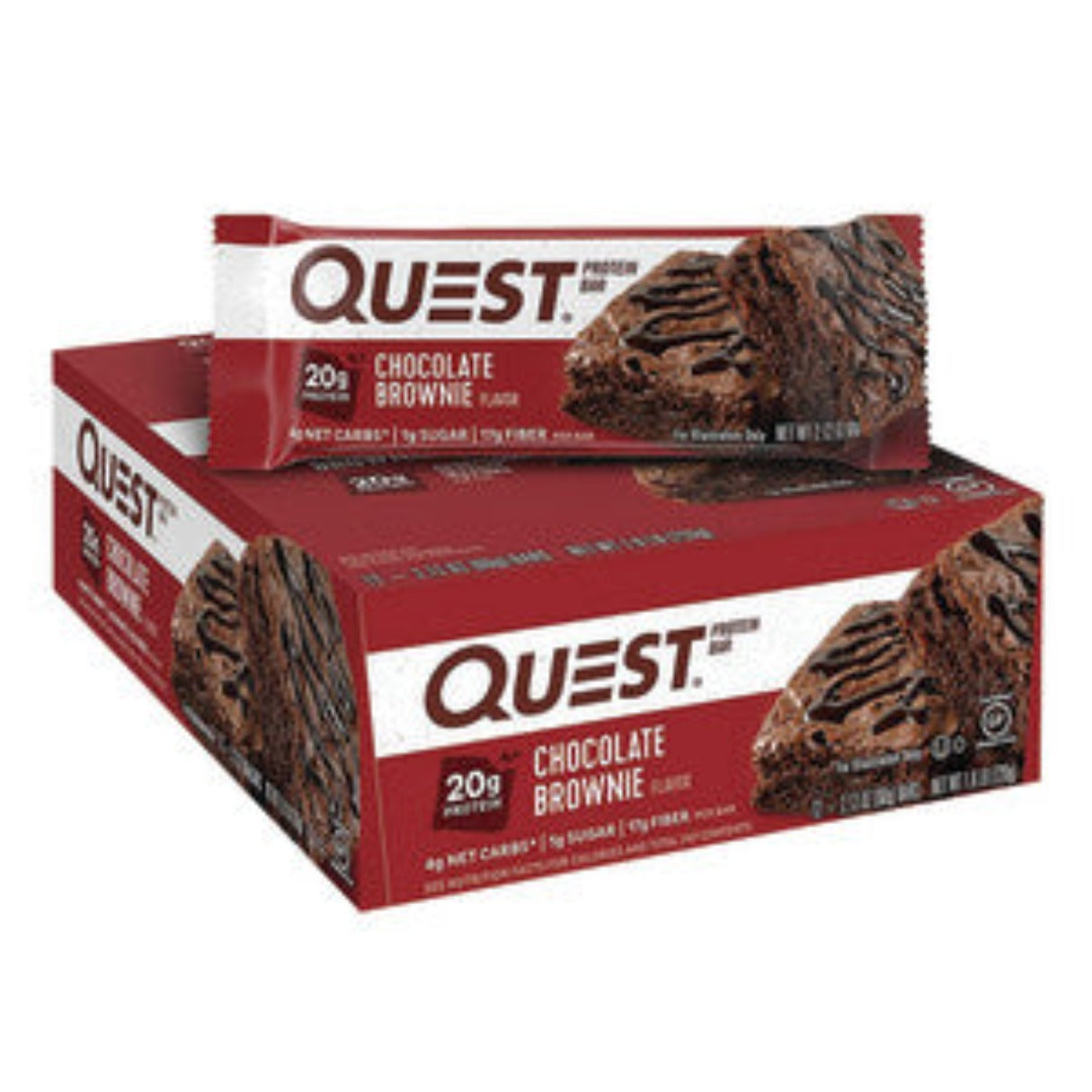 Quest Chocolate Brownie Flavor Protein Bar 2.12 Oz. Wrapper