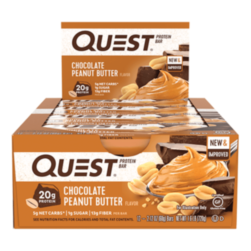 Quest Nutrition Chocolate Peanut Butter Flavor Protein Bar 2 Oz