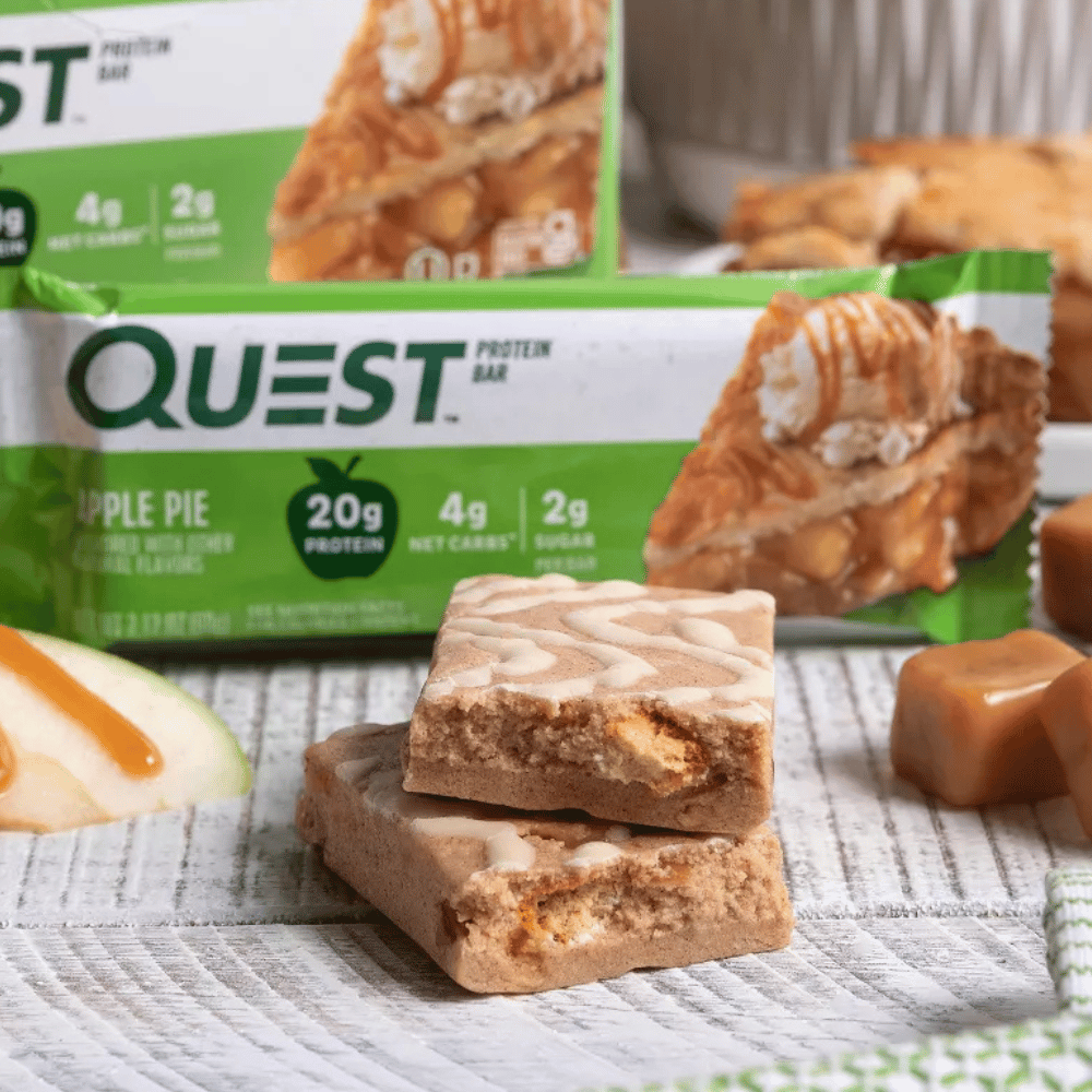 Quest Protein Bar Apple Pie Flavor 2.12 Oz. Wrapper