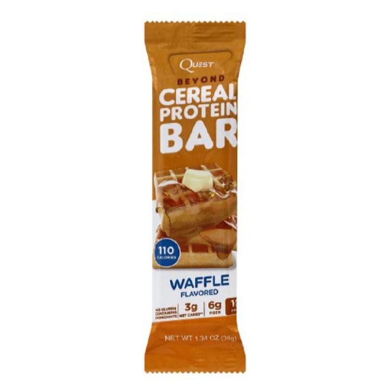Quest Protein Bar, Beyond Cereal, Waffle Flavored 1.34 Oz