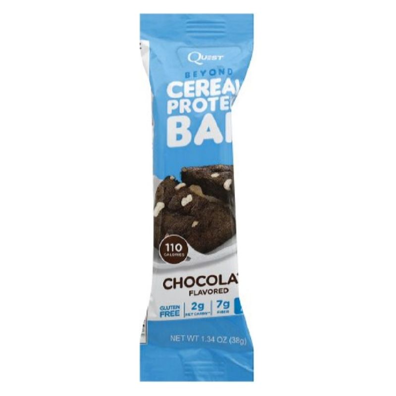 Quest Protein Bar, Beyond Cereal, Chocolate Flavored 1.34 Oz