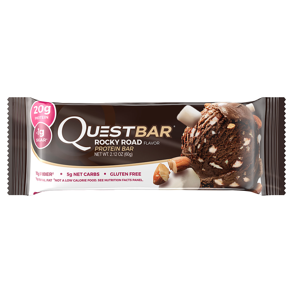 Quest Bar Rocky Road Flavor Protein 2.12 Oz. Wrapper