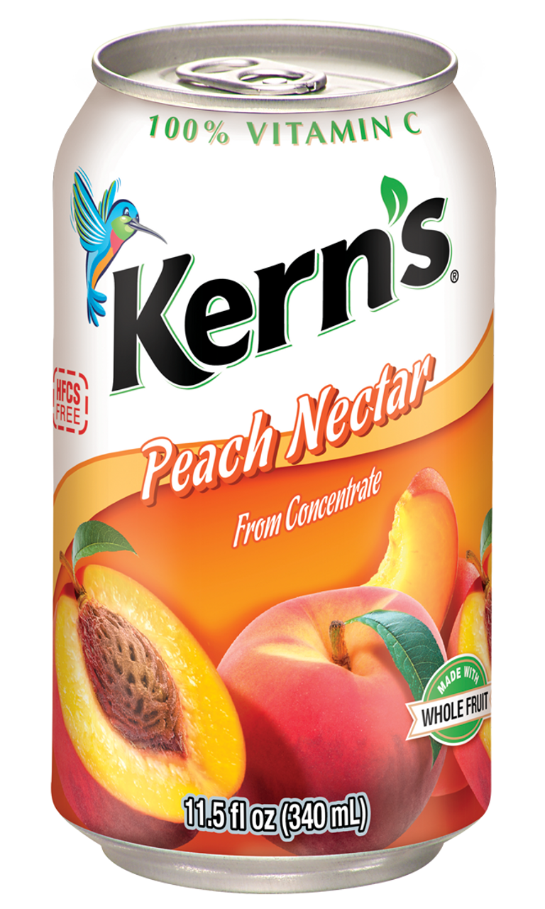 Kern's Juice, Peach Nectar 11.5 Oz