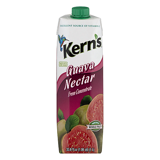 Kern's Nectar, Guava, From Concentrate 33.8 Oz