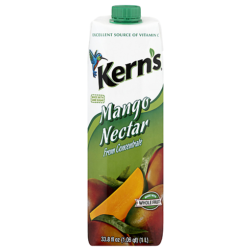 Kern's Nectar, From Concentrate, Mango 33.8 Oz