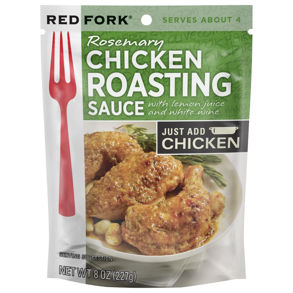 Red Fork Chicken Roasting Seasoning Sauce Rosemary -- 8 Oz