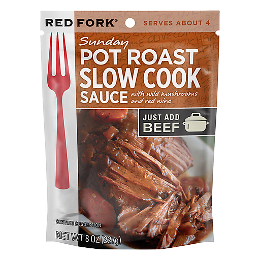 Red Fork Sunday Pot Roast Slow Cook Sauce With Porcini Mushroom And Wine, 8 Oz