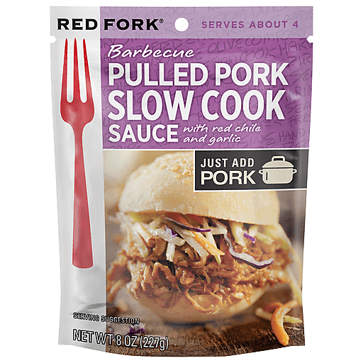 Red Fork Smoky Pulled Pork Slow Cook Sauce - 8 Oz