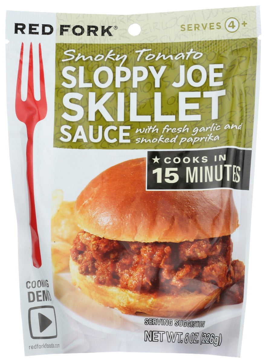 Red Fork Skillet Sauce, Smoky Tomato Sloppy Joe 8 Oz